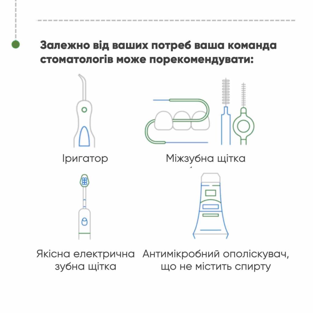 Як чистити зубні імпланти 5 фото