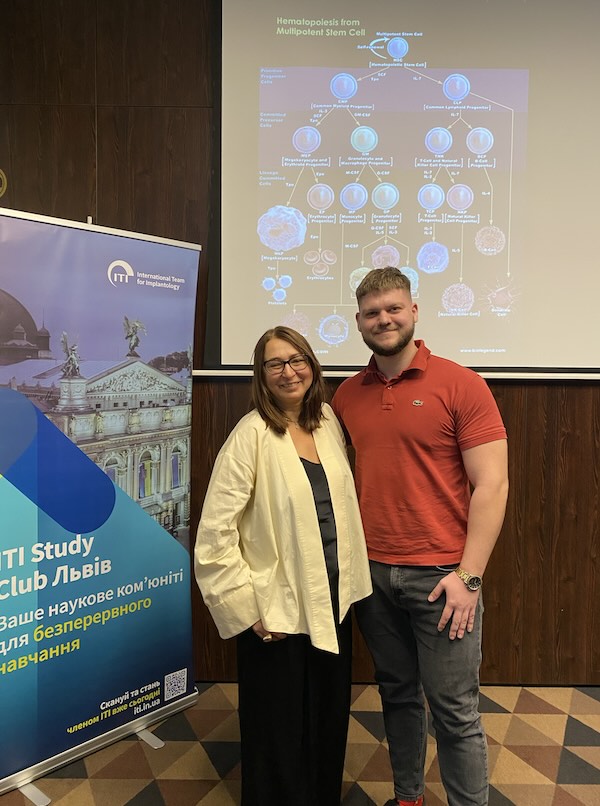 Лікар-стоматолог-хірург Любомир Борусевич на навчанні, фото 1